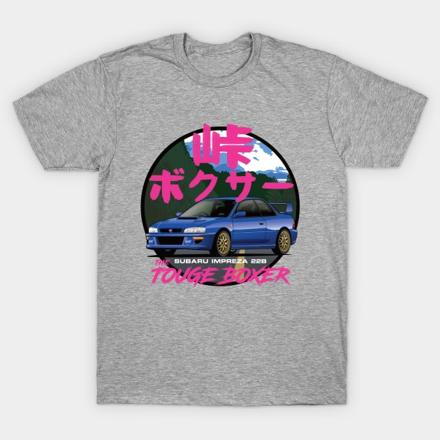 Subaru Impreza 22B T-Shirt by 8800ag